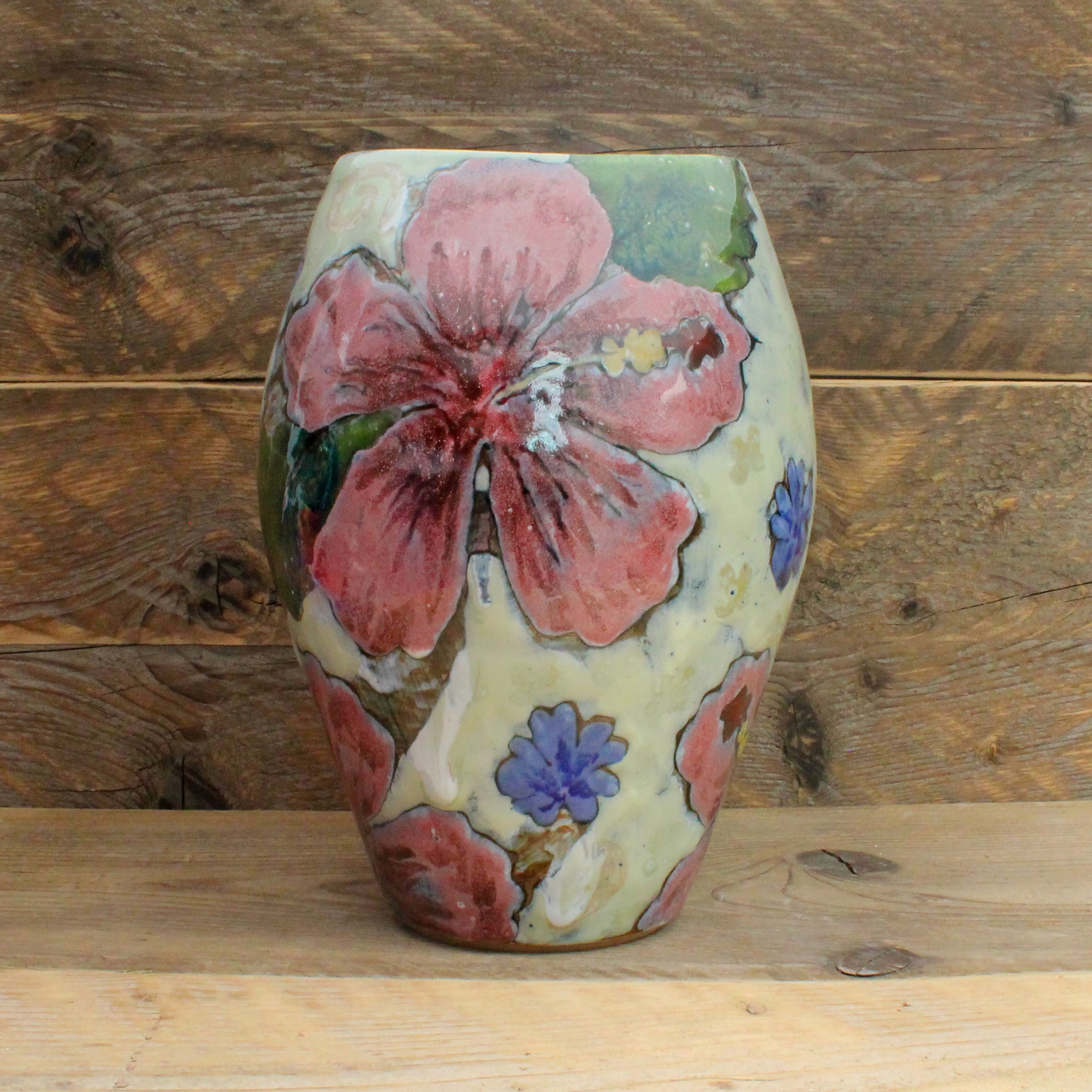 Hawaiian Ovoid Vase Grayshott Pottery